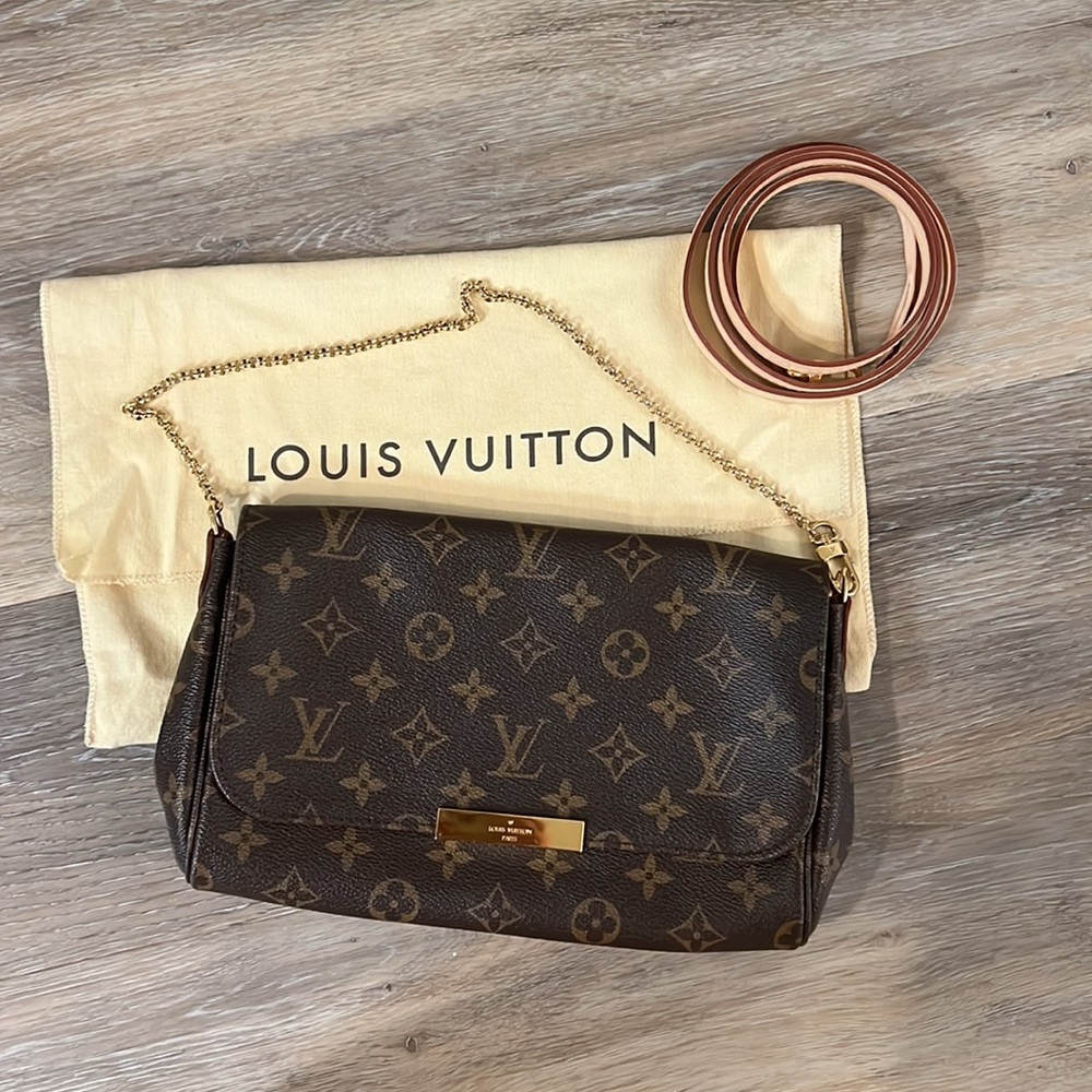 Louis Vuitton Favorite MM Monogram **AUTHENTIC** DISCONTINUED